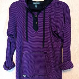 Ralph Lauren Hooded Striped Long Sleeve